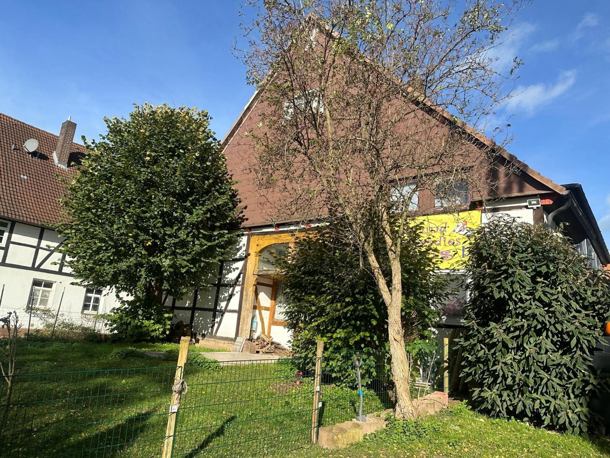 Fewo Im Reit- Und Ponyparadies Roos Halle  Bagian luar foto