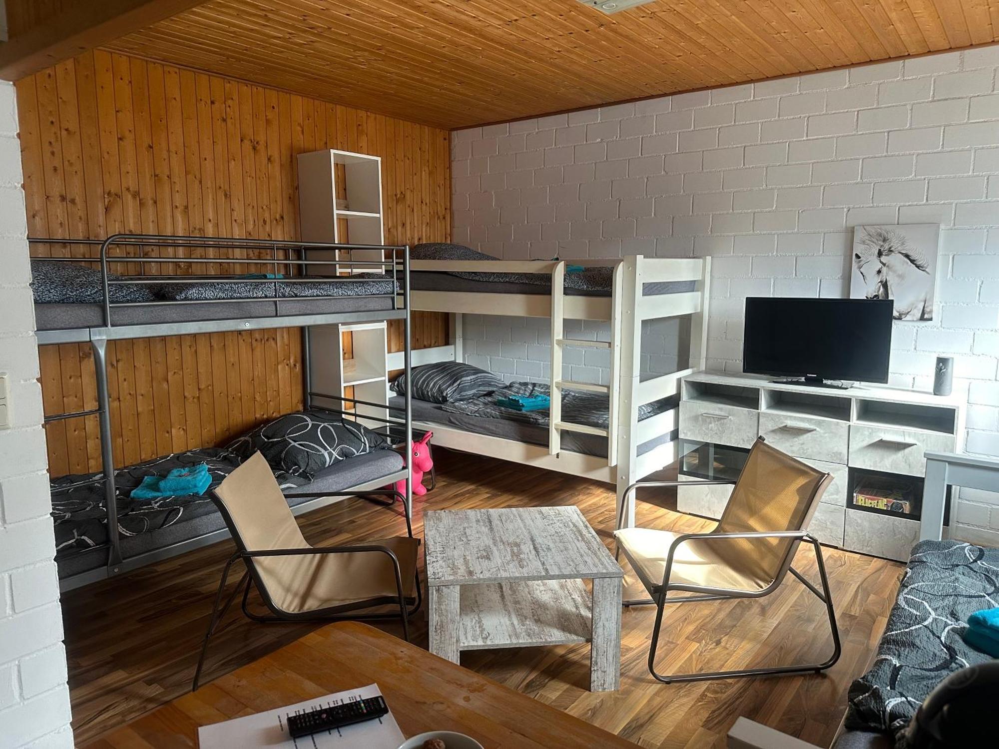 Fewo Im Reit- Und Ponyparadies Roos Halle  Bagian luar foto